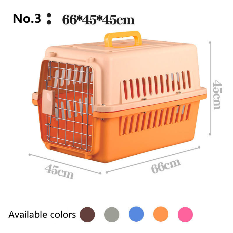 Airline approved pet travel carrier cat box small medium large dog cat cage portable breathable big space kennel