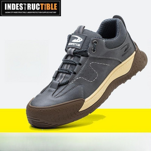 Lightweight safety shoes boots for women  Protective Steel Toe Shoes Safety Boots Indestructible men Work Sneakers