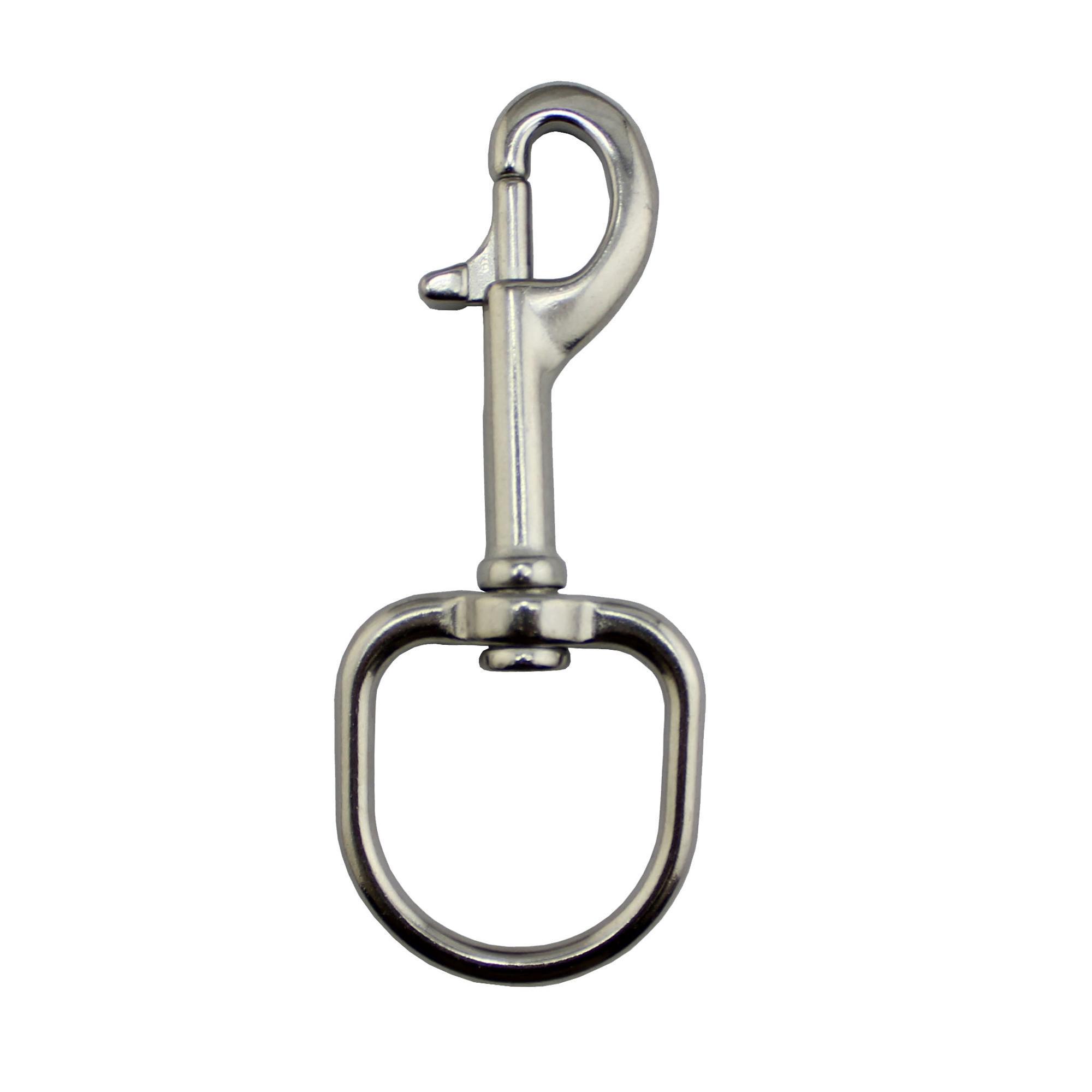 Stainless steel 316 Swivel Eye Snap metal Hooks Dog Leash Clips Heavy Duty Pet Leash chain