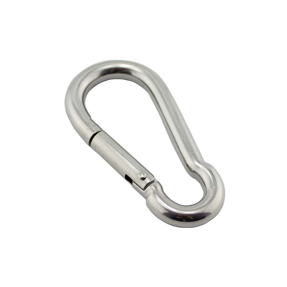 Rigging hardware accessories carabiner hook 316 stainless steel climbing hook carabiner