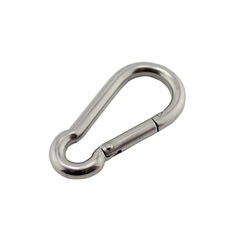 Rigging hardware accessories carabiner hook 316 stainless steel climbing hook carabiner