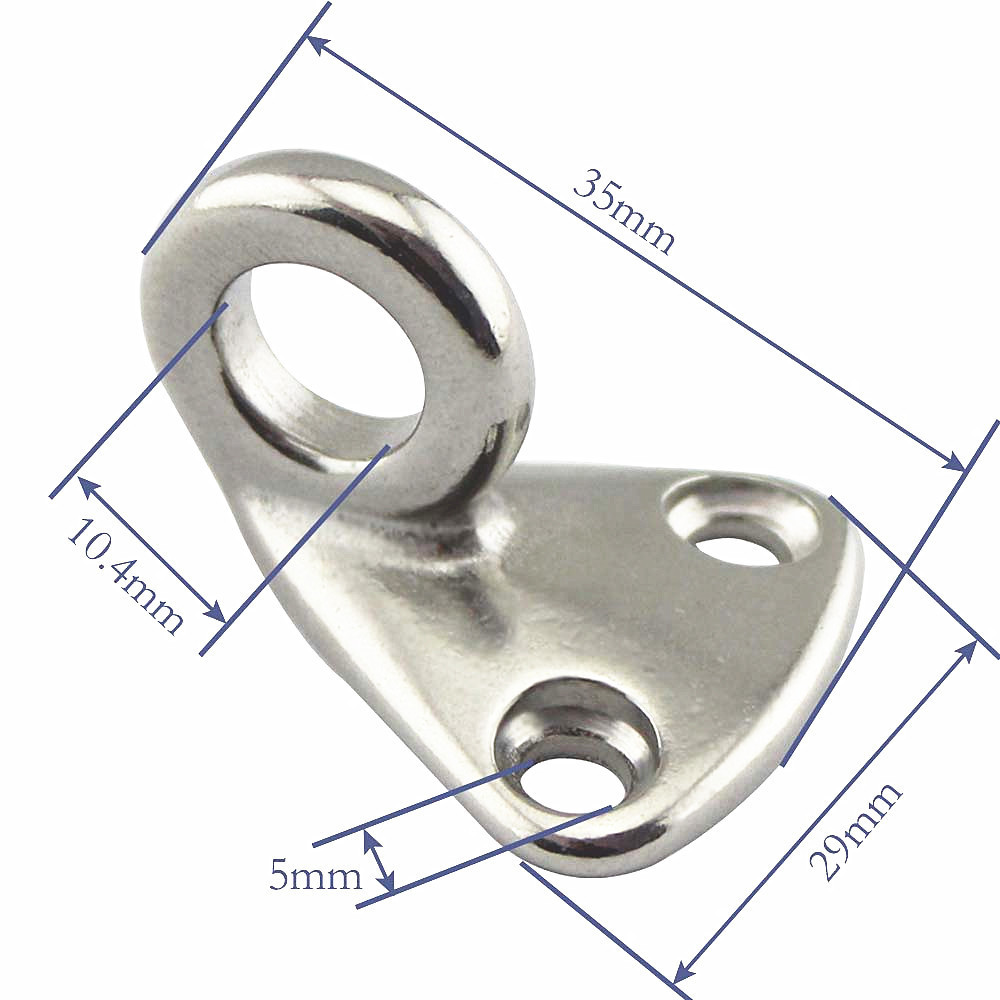 high quality boat hardware 316 stainless steel marine fender hook