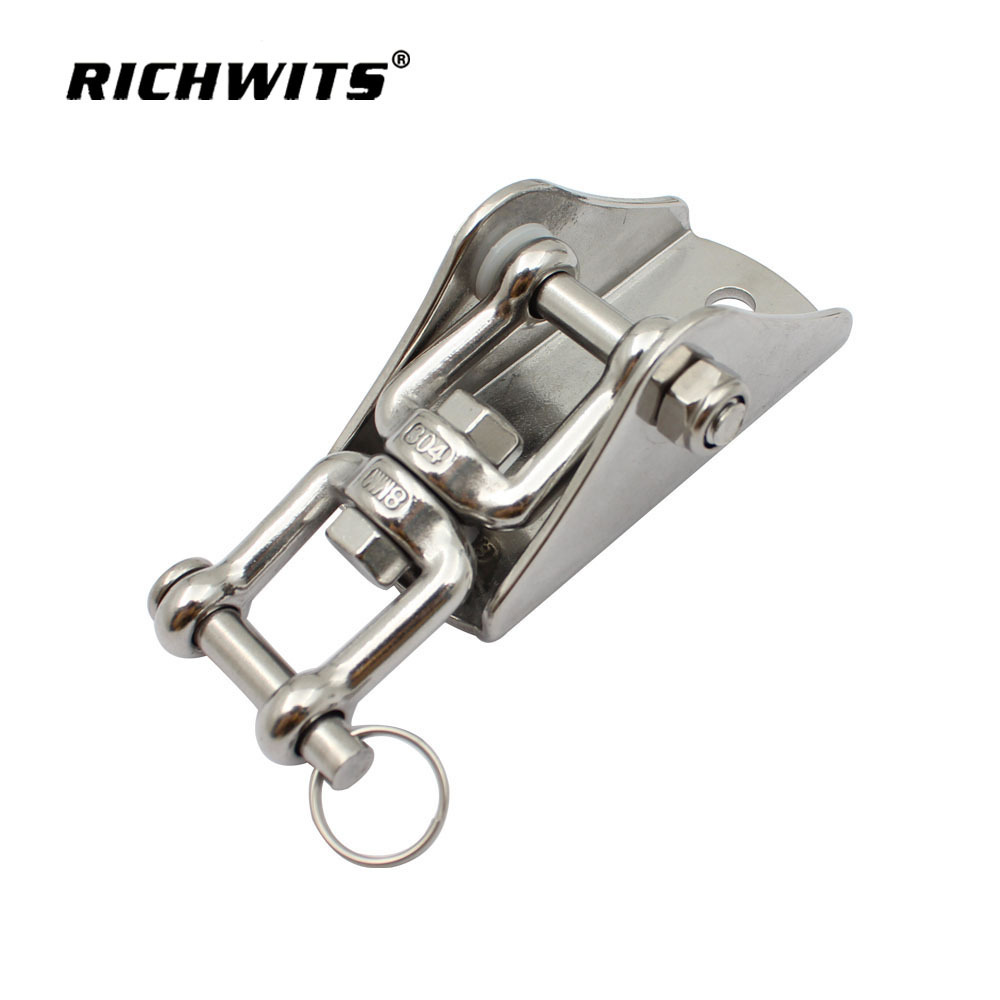 Heavy Duty 360 Swivel Swing Hangers, Openable Stainless Steel Swing Hook for Ceiling Wood Porch rigging hardware