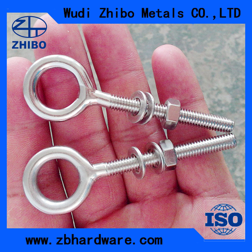 barrel bolt /Hook eye bolt /Eye bolt and nut manufacturer In China