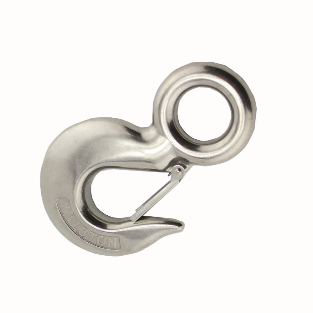 Rigging hardware cargo hook stainless steel 304 crane lifting eye hook