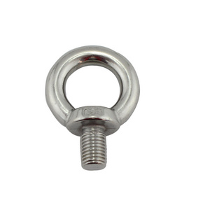 DIN580 Eye Bolt 304 Stainless Steel Marine Lifting Eye Screws Ring Loop Hole for Cable Rope Eyebolt