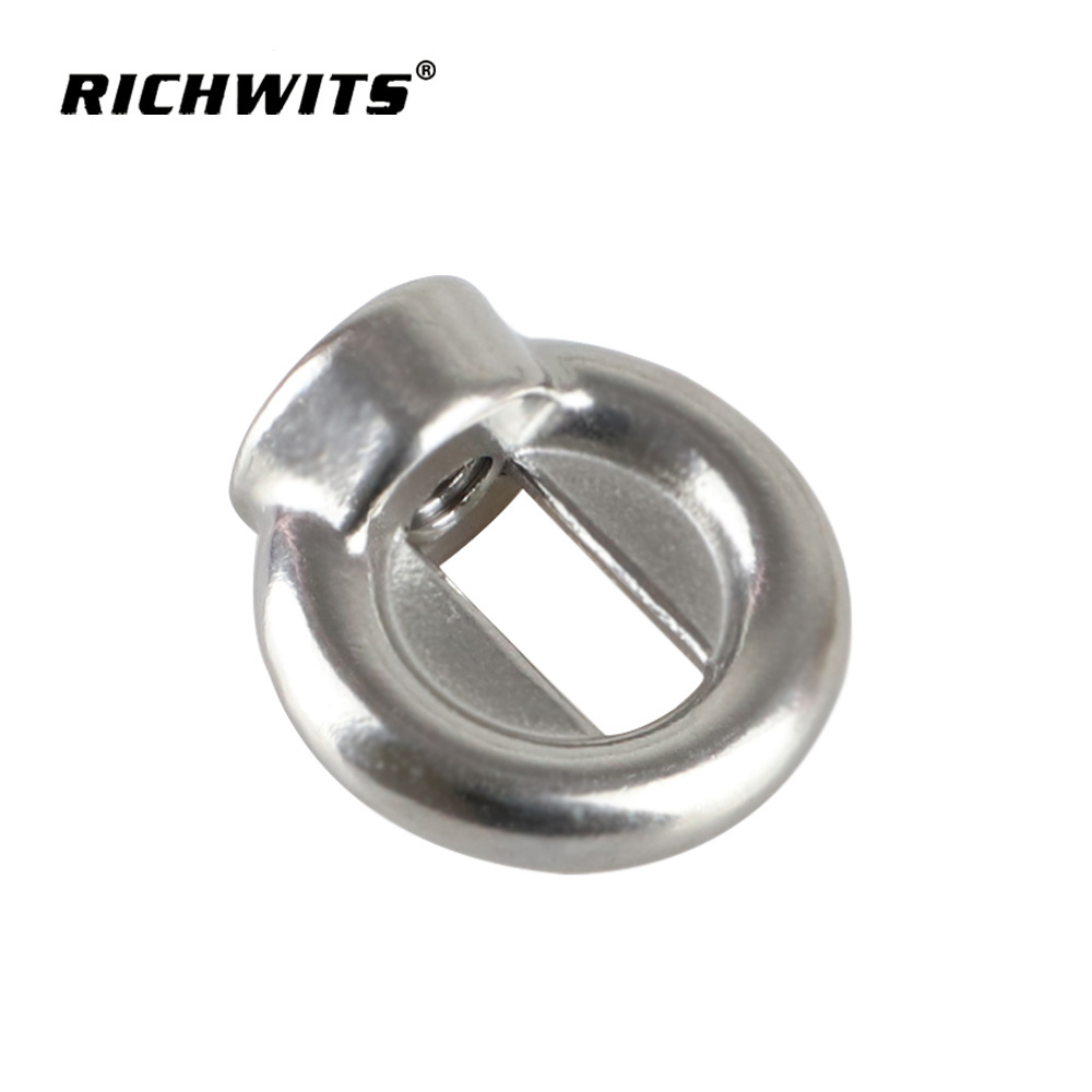 Outdoor hardware Swing ring nut stainless steel 304 m8 eye bolts