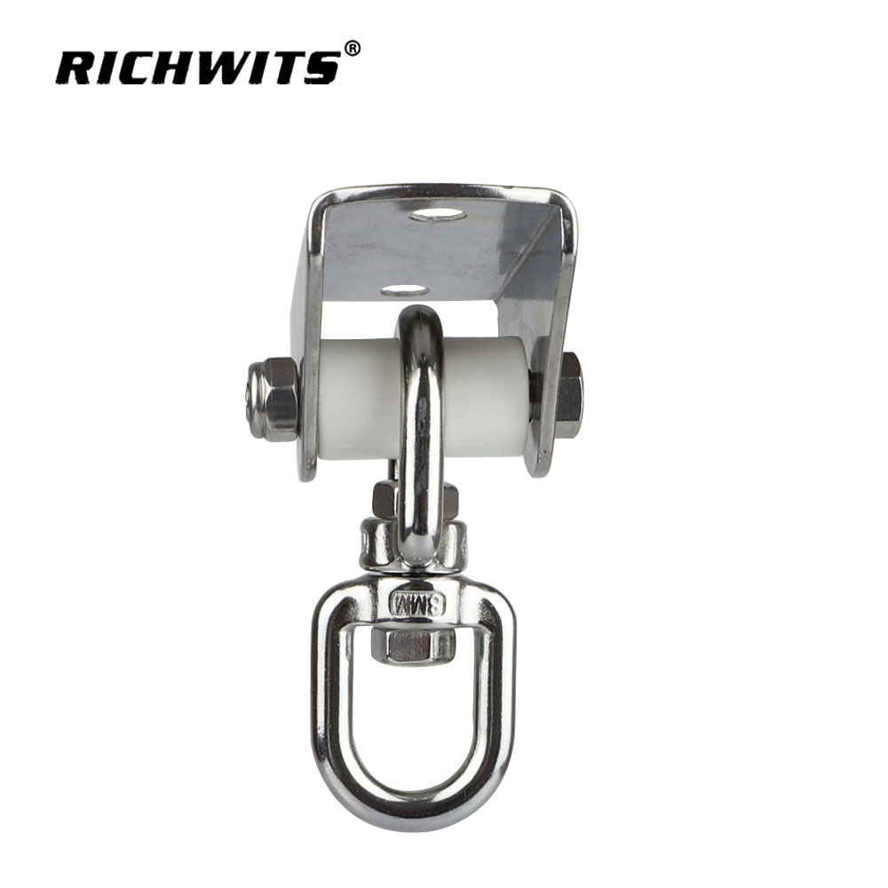 304 Stainless steel swing hanging hardware ceiling swivel hook kit for yoga, boxing, hammock