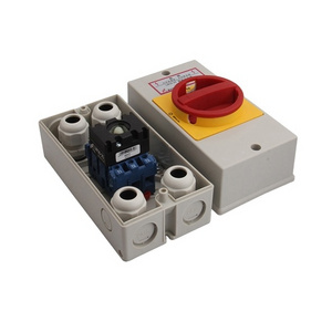 IP54 IP66 Weathrproof 50hz 7position 10position Ampere Changeover Selector Cam Rotary Switch Box