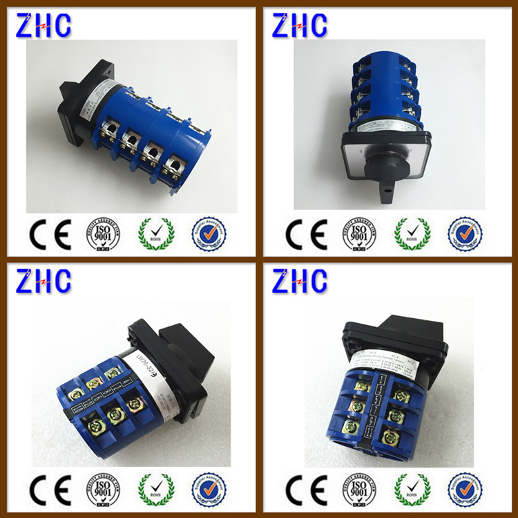 0-1-2-3 4 Position 220V Industrial Universal Panel Selector Changeover Cam Rotary Switch