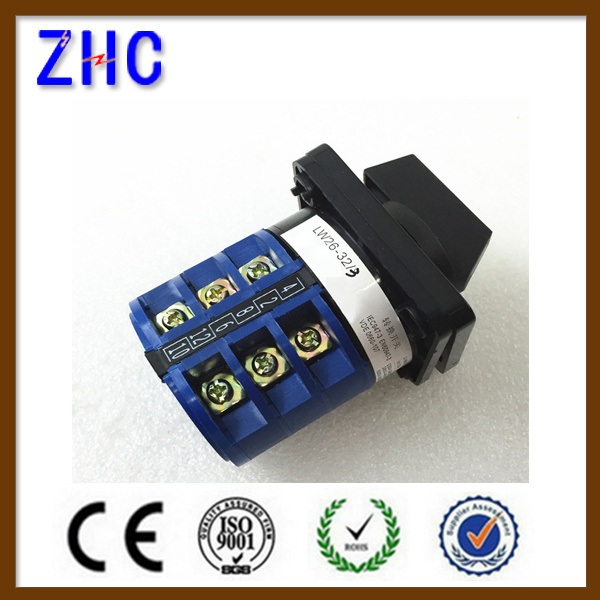 European 20a 25a 30a 40a 50a 63a 1p 2p 3p 4p 7p 10p position 1-0-2 Electric Ammeter selector changeover cam rotary switch