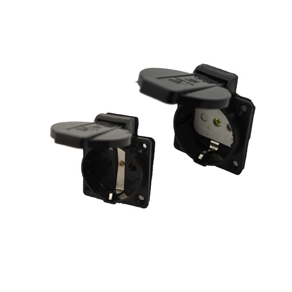 3 pin 16a / 32a 110v / 220v industrial schuko socket outlet