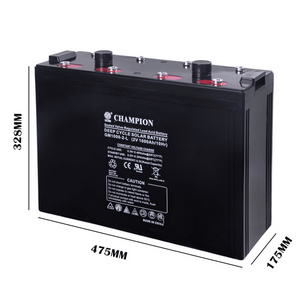 Champion rechargeable Storage Solar Battery 2v 1000ah Agm Lead Acid Battery Bateria Cellule Solaire Battrie