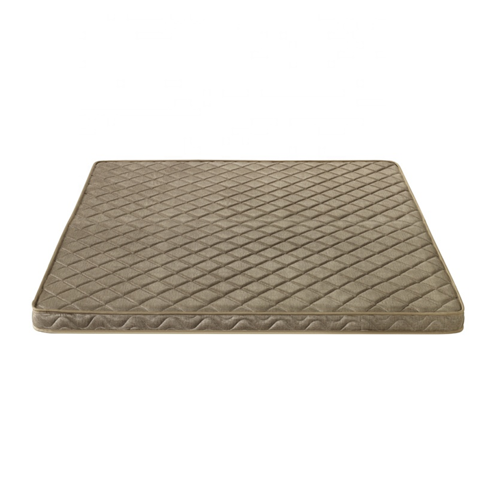 Factory Natural Organic Mattress Topper Coconut Coir Mattress Firm Pad Korean Japanese Tatami Can Be Added Cooling Cover