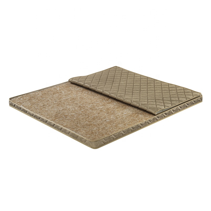 Factory Natural Organic Mattress Topper Coconut Coir Mattress Firm Pad Korean Japanese Tatami Can Be Added Cooling Cover