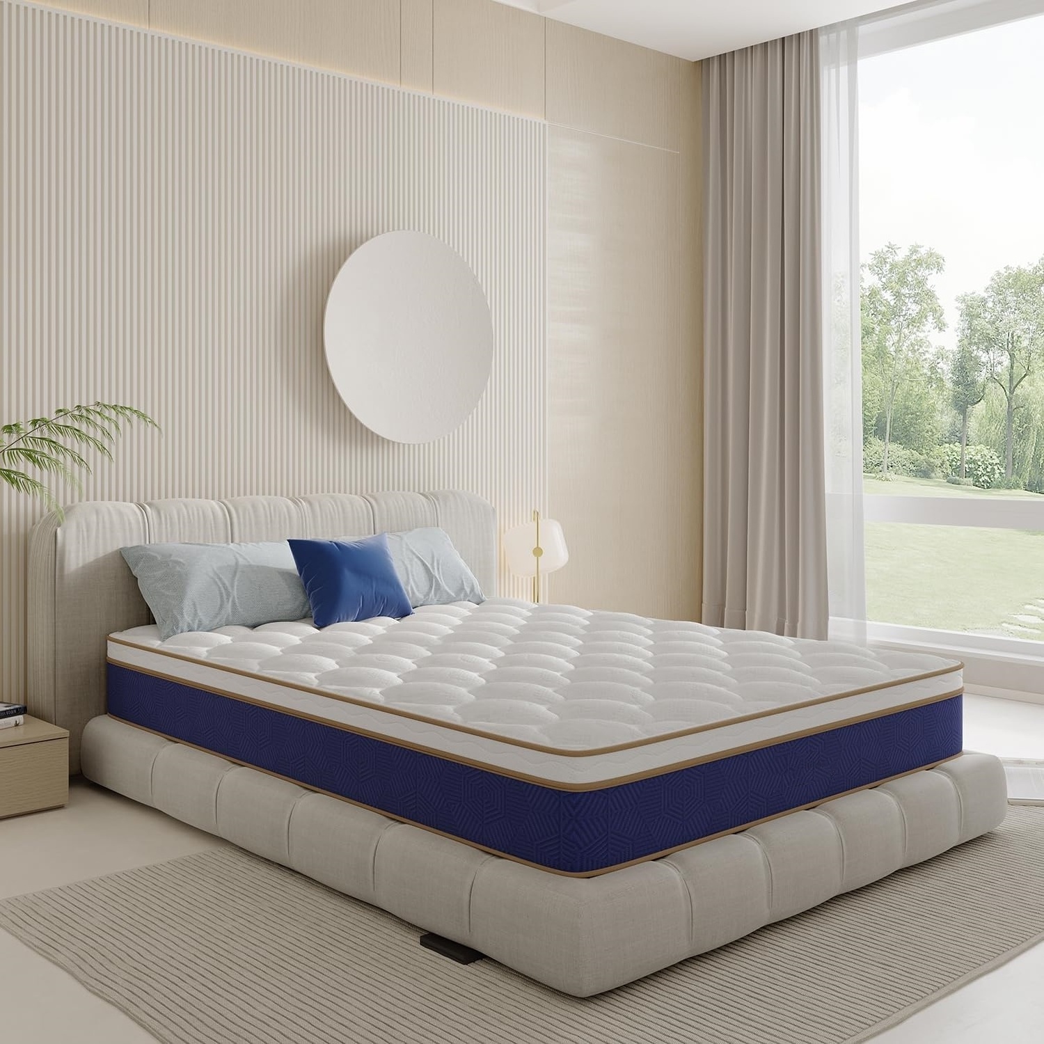 Sleep Soundly Luxuriously sumptuous mattresses using durable and natural elements FIRM Orthopedic Memory Foam Sprung Mattress