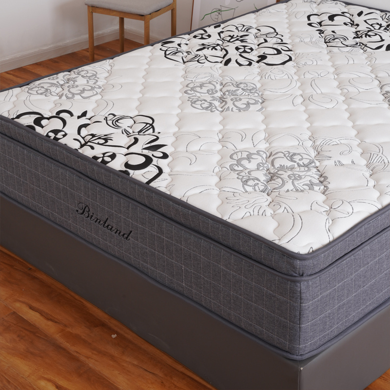 The royal 12 Inch Euro top Rolling Inner Spring Mattress With Natural Latex & CertiPUR-US Certified High Density Foam