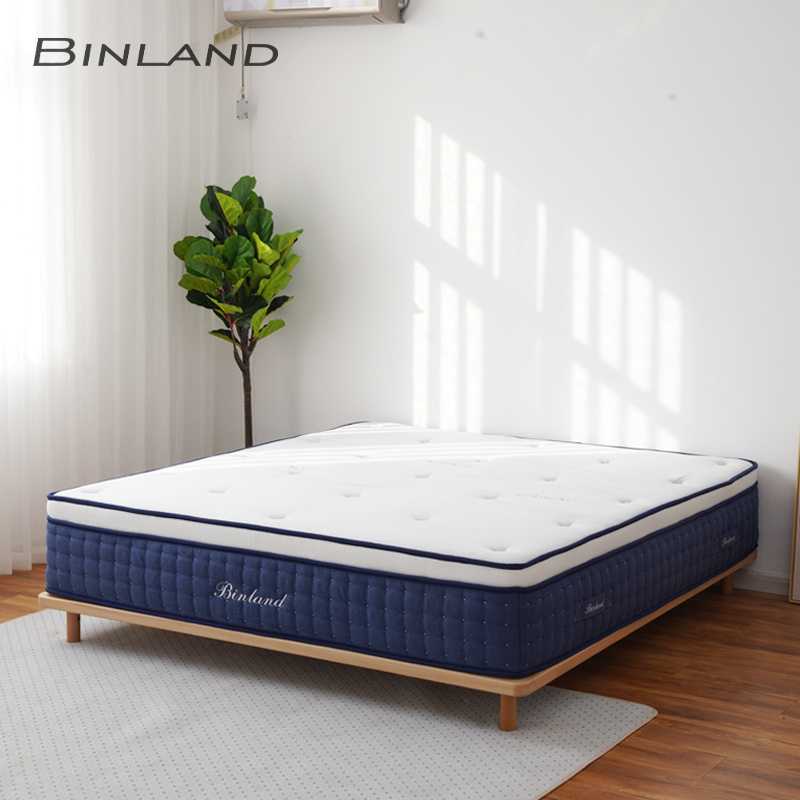 High Quality Factory Direct Sale Sleep Well Spring Mattress full size double sides use hotel pocket spring Korean Mattress