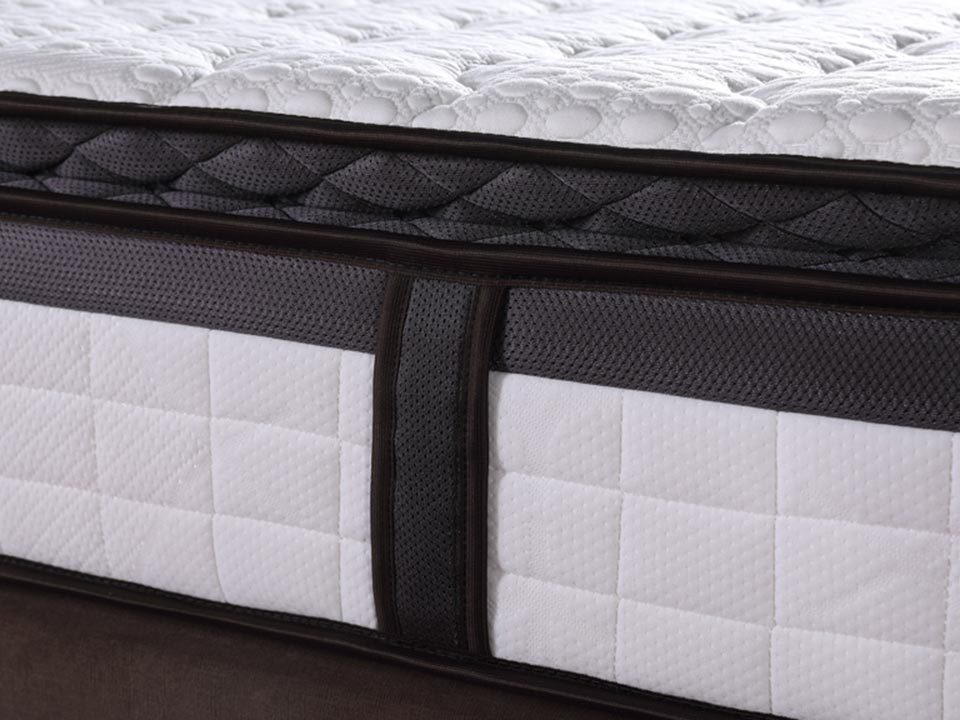 High Quality Cheap Price Memory Foam Mattress  best selling Sleep Soundly euro pillow top spring mattress