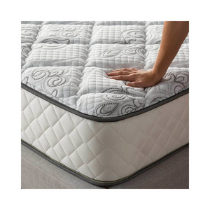 Foam Pocket Spring Hotel Bed Mattress in a Box Euro Top Factory Supply King Queen Full Size colchon de espuma