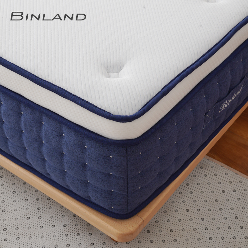 High Quality Factory Direct Sale Sleep Well Spring Mattress full size double sides use hotel pocket spring Korean Mattress