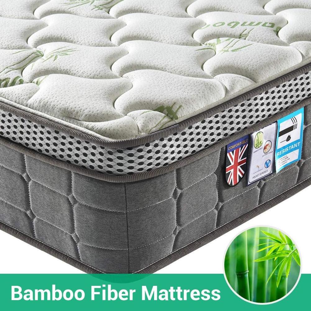 economical single hotel bed mattresses factory price spring mattress for sale bamboo mattress