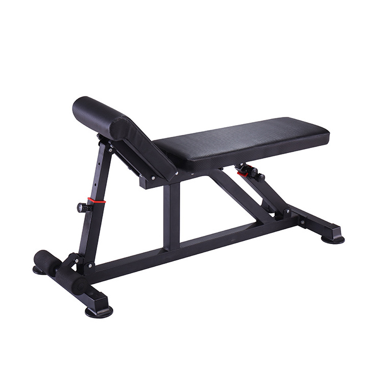 Fitness Equipment Aerobic Body Building Flat Incline Decline Bench Adjustable Weight Multifunctional Sit Up Bench