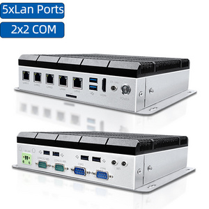 Powerful and Compact 5* Intel GBE LAN Intel core I3-11 Gen dual core processor Mini PC for Visual industrial control computer