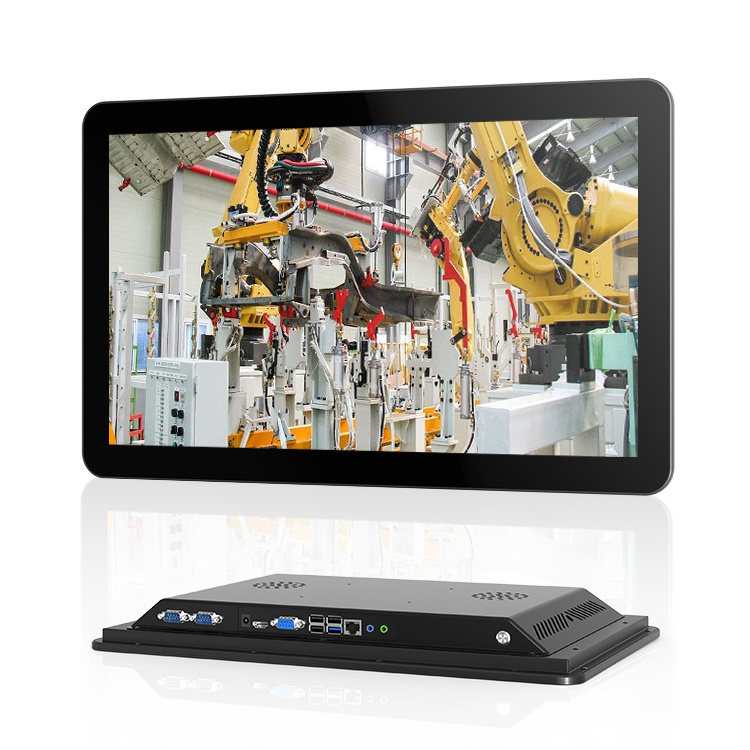 ZHICHUN HD 1080P Industrial Display Monitor Medical Glove 27inch Touch Screen Open Frame Embedded Monitor for Industrial Machine