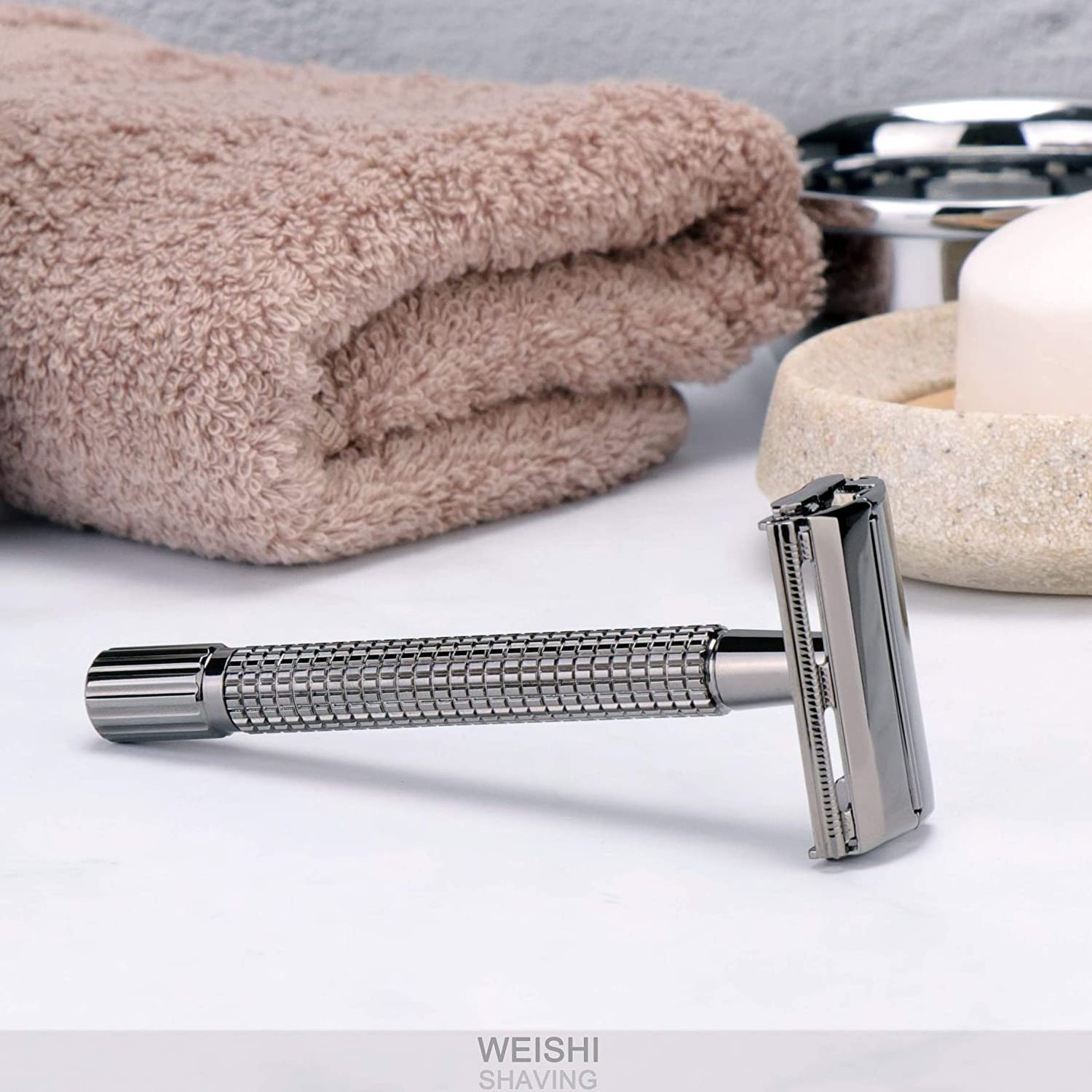 Best quality Straight Metal Stainless Steel Double Edge Shaving Safety Razor