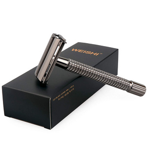 Best quality Straight Metal Stainless Steel Double Edge Shaving Safety Razor