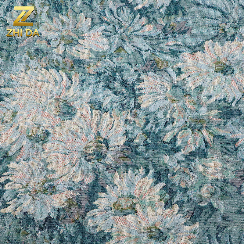 Monet bran Flower Delicate Fabric terylene fabric for Luggage Tote Bag Bedding decorative cloth