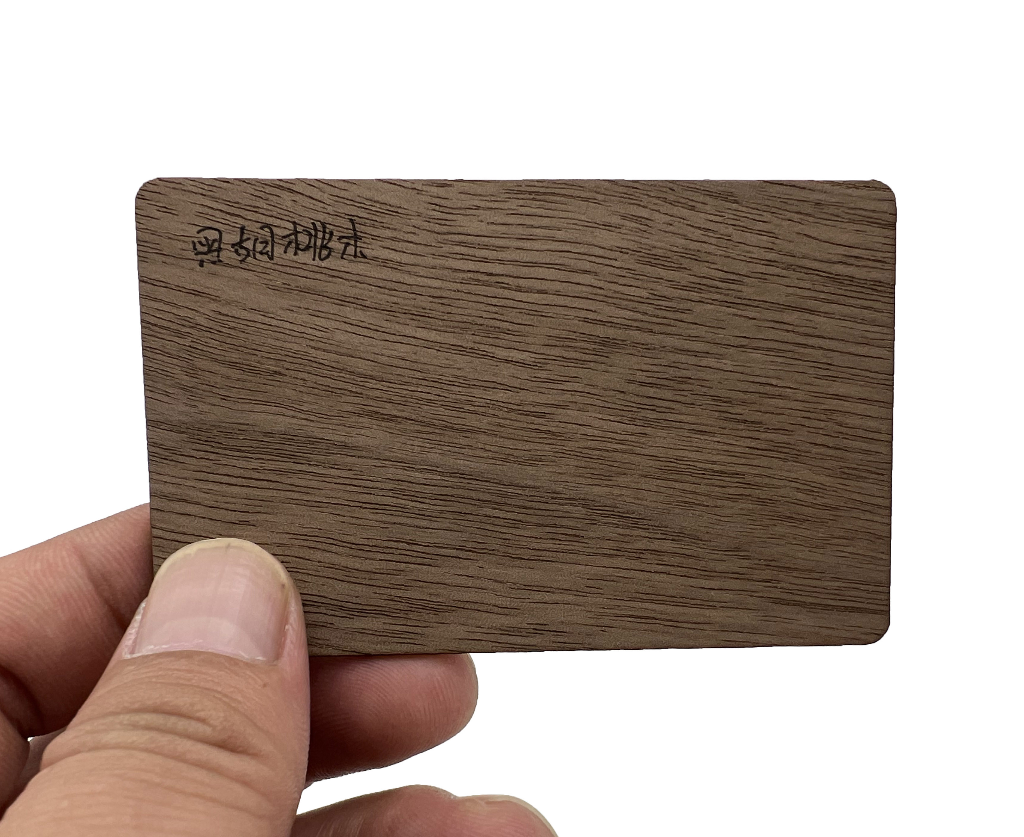 Wholesale Hot Smart 13.56 Mhz F08 Chip Wooden Business Card RFID Bamboo NFC Key Card For Hotel