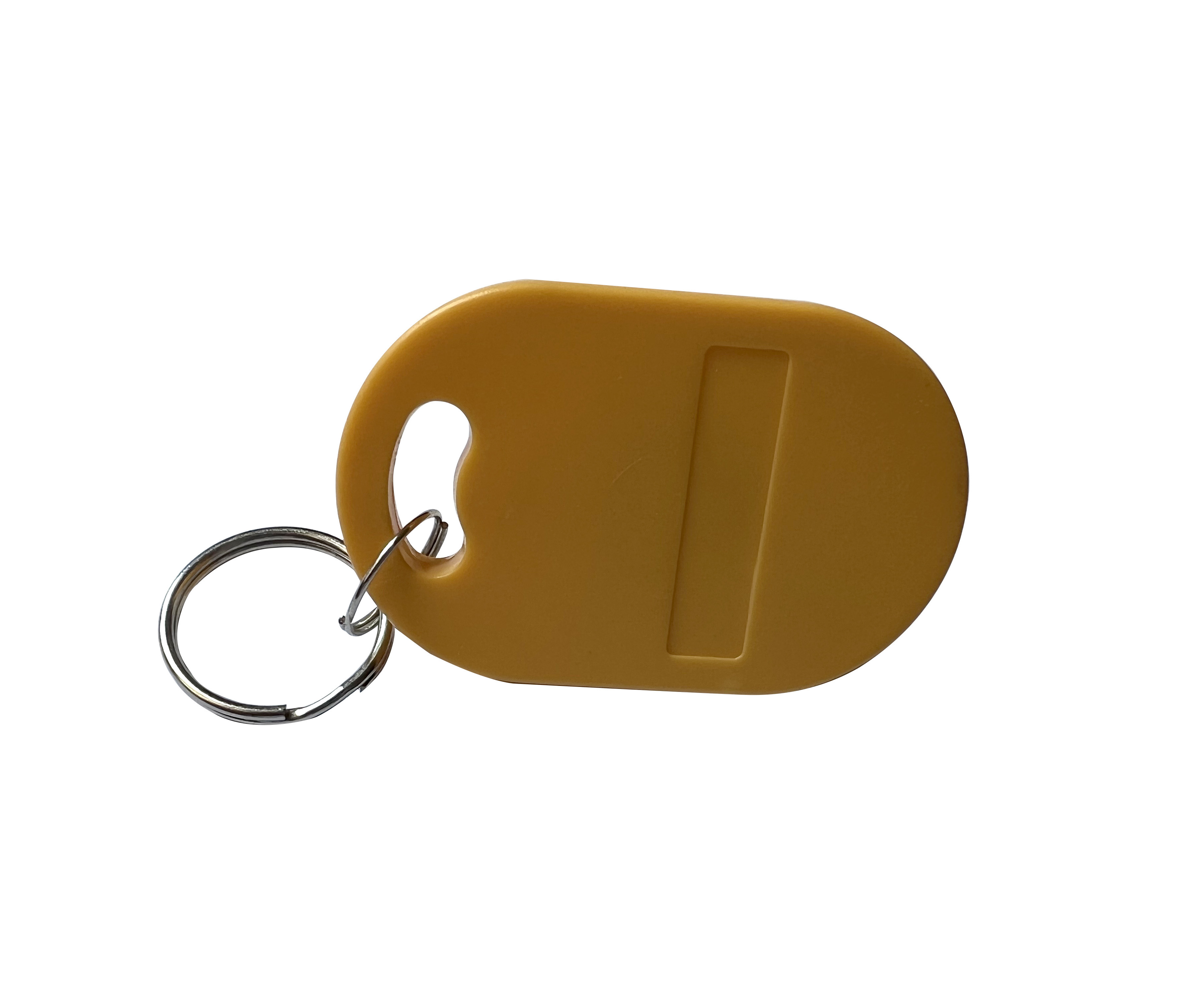 Durable ABS NFC  keyfobs   ISO15693   I code X IK  Custom Logo ABS keychains 13.56Mhz  RFID key card