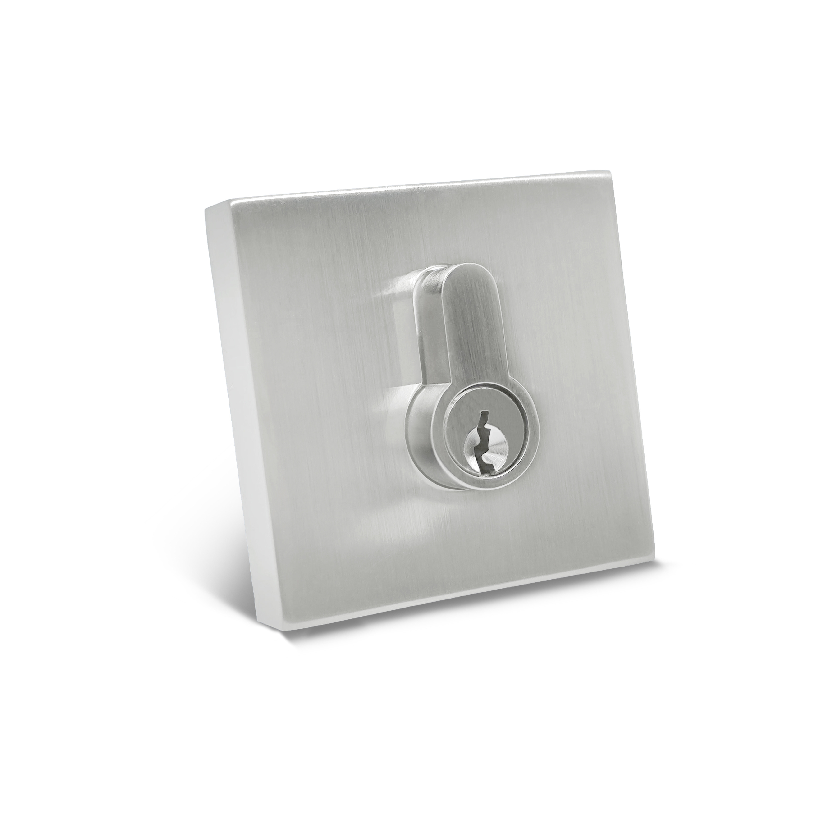 Zinc Alloy Square Indoor Security Lock With Key Door Lock