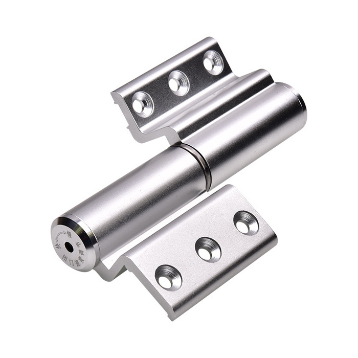 Hot Selling Aluminum Alloy Self-Closing Invisible Hydraulic Door Hinge for Wooden Doors