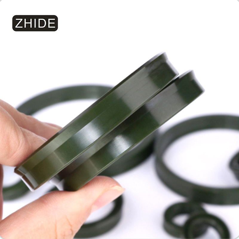 ZHIDE  PU NBR Rubber DHS UN U Cup  JACK Seal  For Hydraulic Pneumatic Cylinder Piston and ROD