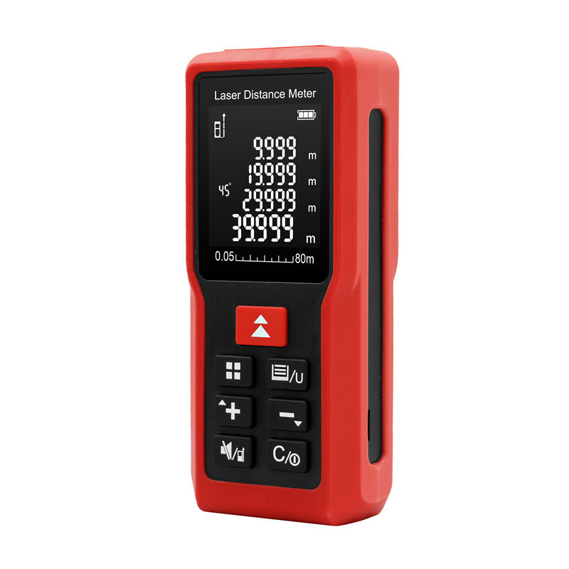 Laser Rangefinder Electronic Distance Meter with Large Screen Clear Display