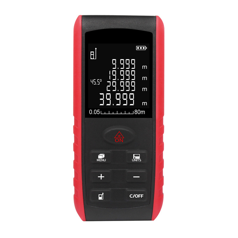 High precision portable handheld laser distance meter for house area measurement