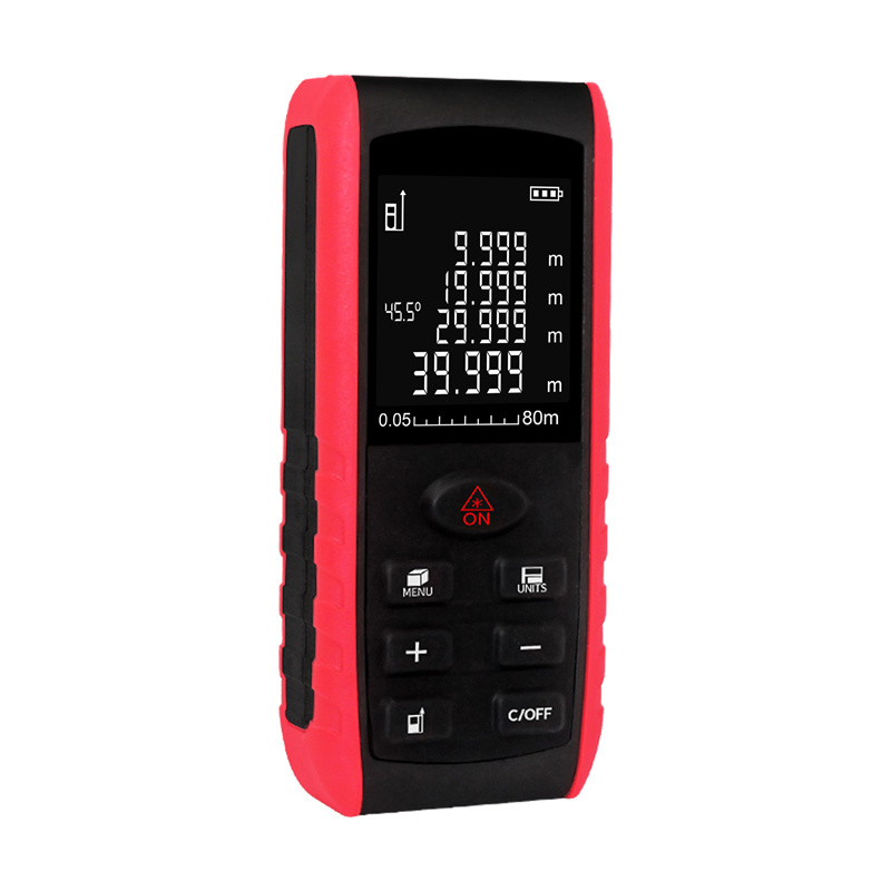 High precision portable handheld laser distance meter for house area measurement