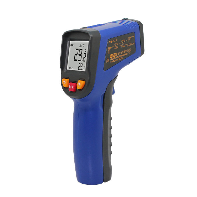 Laser Handheld Ir Temperature Pyrometer Digital Thermometer Used For Industry Measurement