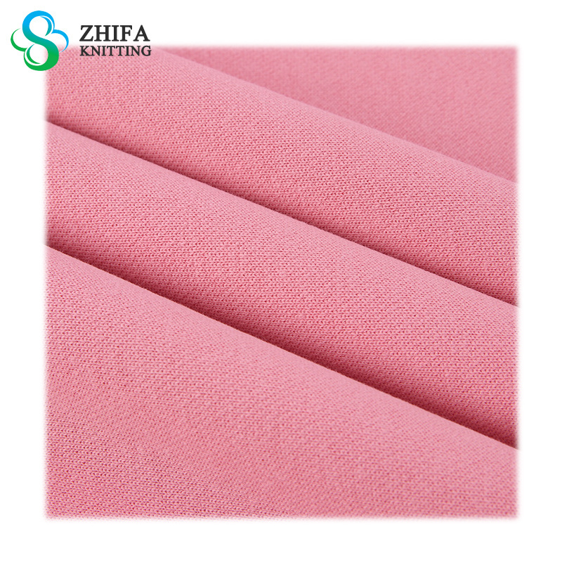 Zhifa 250/300g Linen Small 100% Pure Cotton Fish Scale Cloth Fleece Terry Sweater Fabric