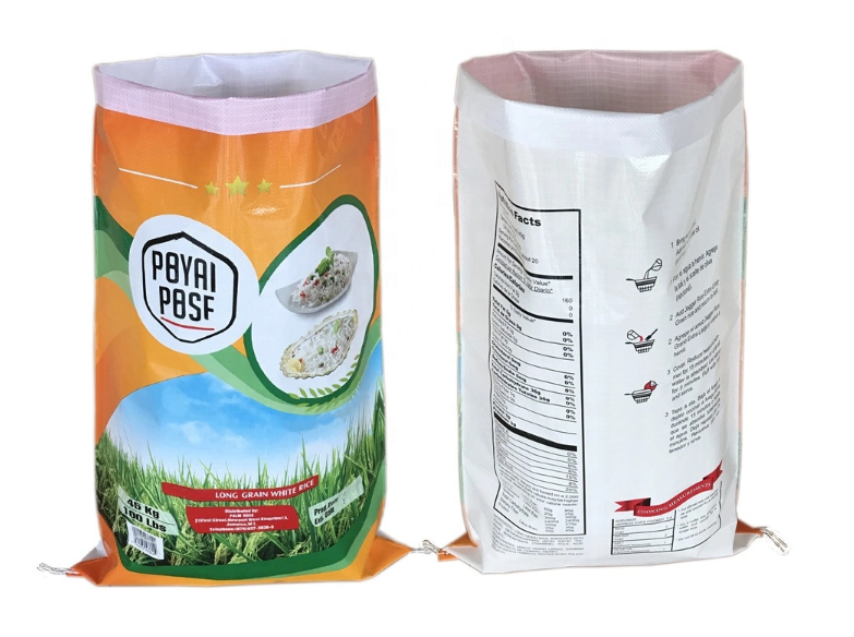 wholesale pp woven 50kg rice bag rice sack bag for rice