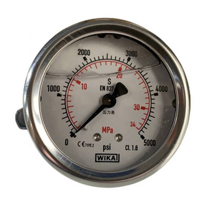 Original Wika Pressure Gauge with M14*1.5 thread 63mm*5000psi  lpg gas pressure Gauge for oil and gas