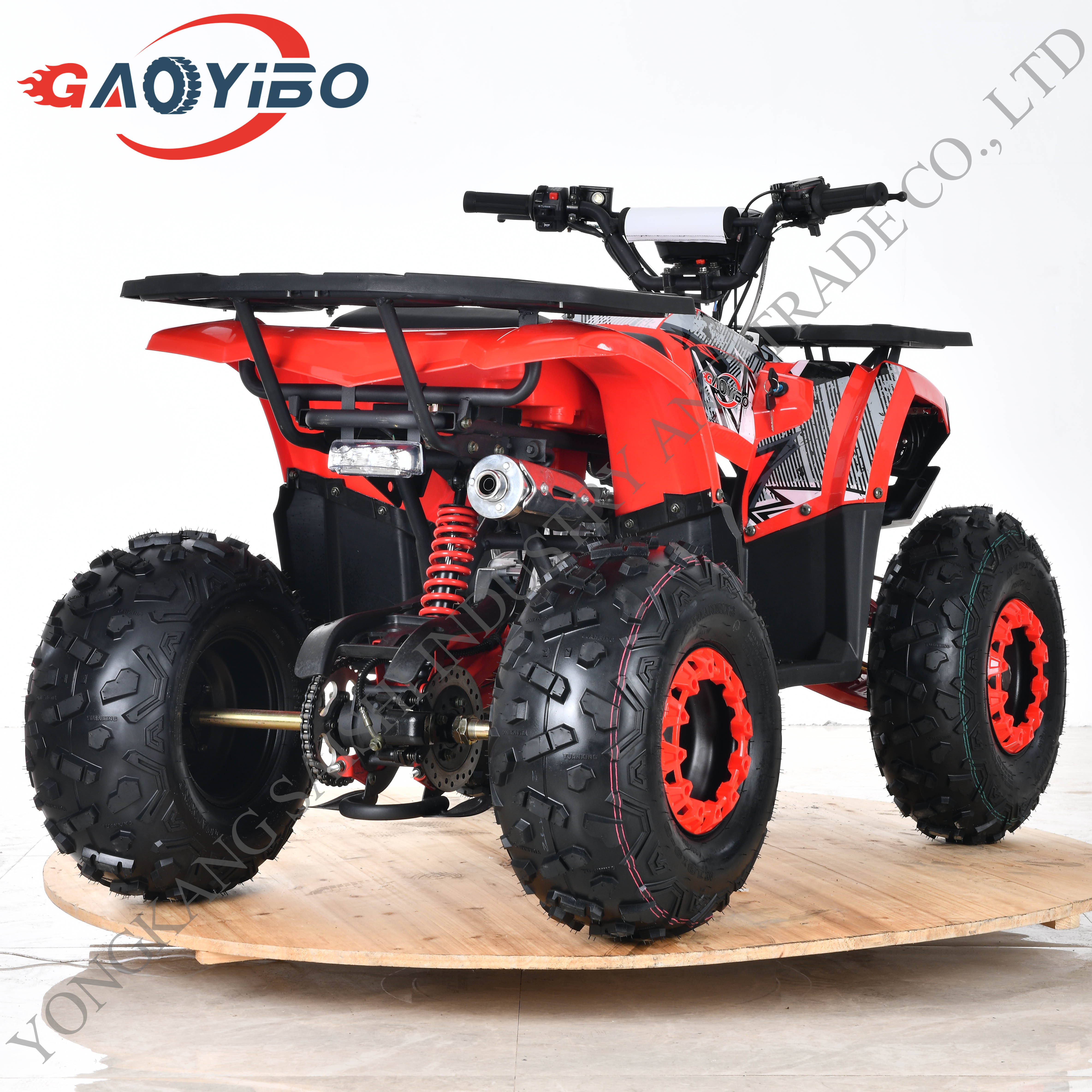 2023 Hot Sale 4-stroke gas power ATV  125 cc ATV four wheel off-road motorcycle ATV adult automatic dune buggy