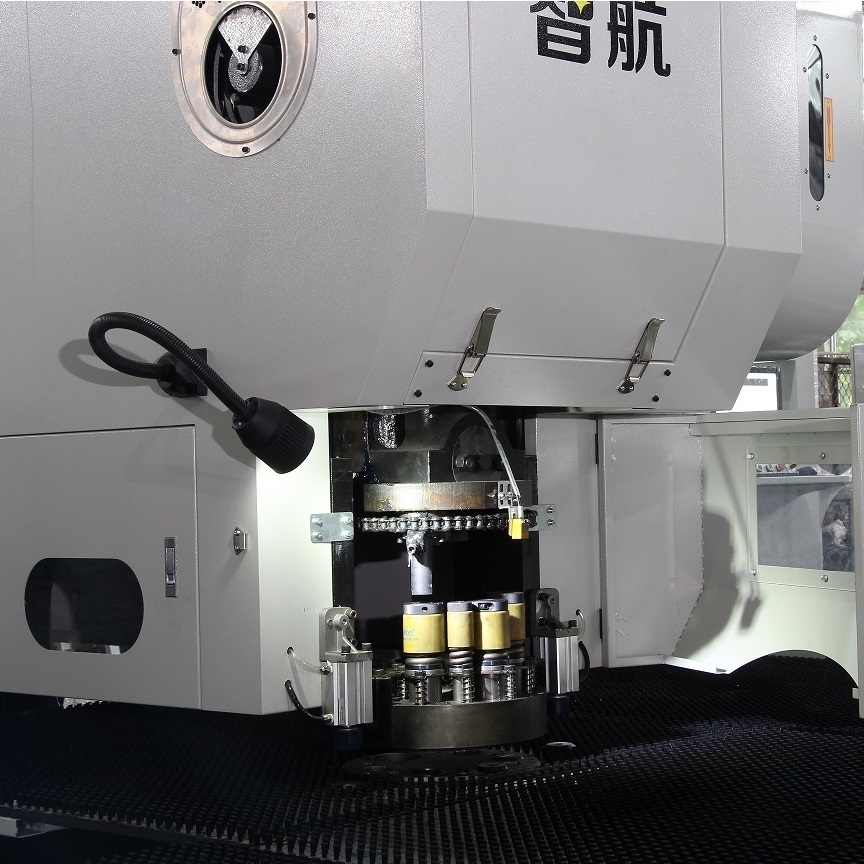 ZH1225 CNC Sheet Metal hole punch machine Turret punching machine tools included