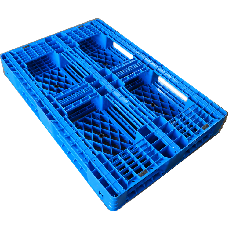 1208 Factory Hot Selling Export Blue New 1200 X 800 X 150mm Plastic Pallets For Sale