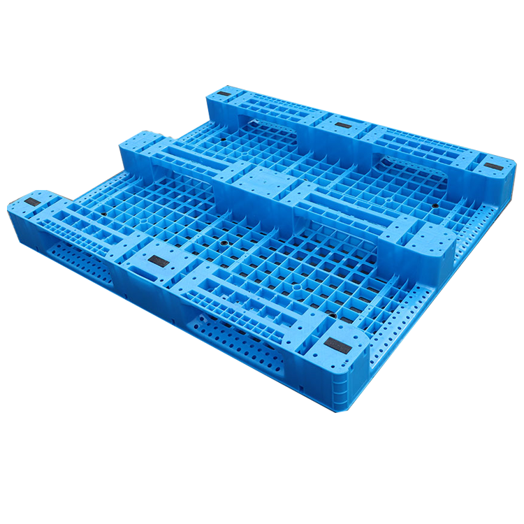 KunZhihao1412 large warehouse stacking  deck 4 way entry heavy duty low price HDPE plastic pallet