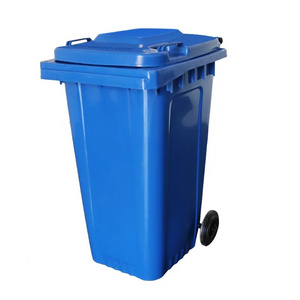 Black 240L Plastic Dustbin Plastic Waste Bin  For Kitchen 2023