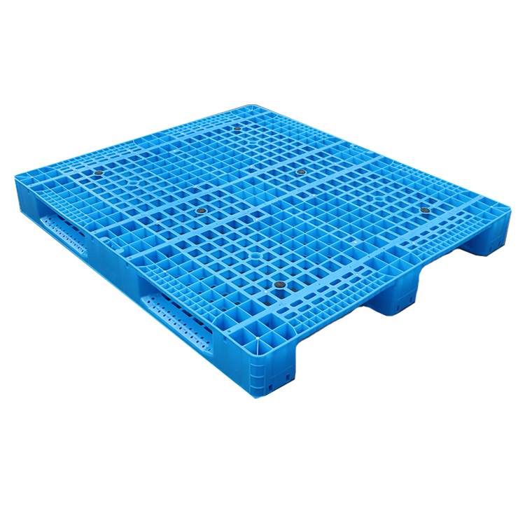 KunZhihao1412 large warehouse stacking  deck 4 way entry heavy duty low price HDPE plastic pallet